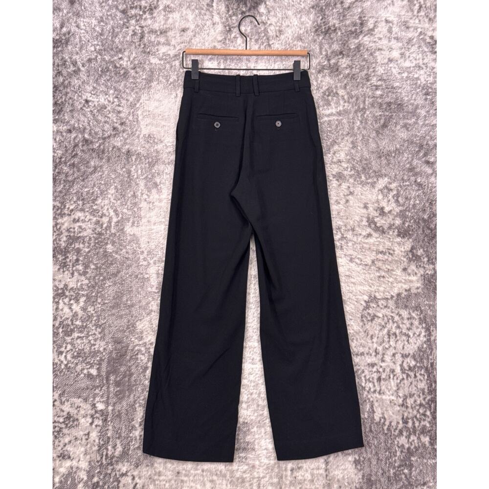 Aritzia Agency Pants 0 Womens Babaton Black Trouser - Picture 2 of 6